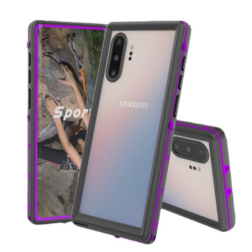 紅辣椒防水殼適用三星Note 10 plus透明手機殼戶外運動防水防摔殼