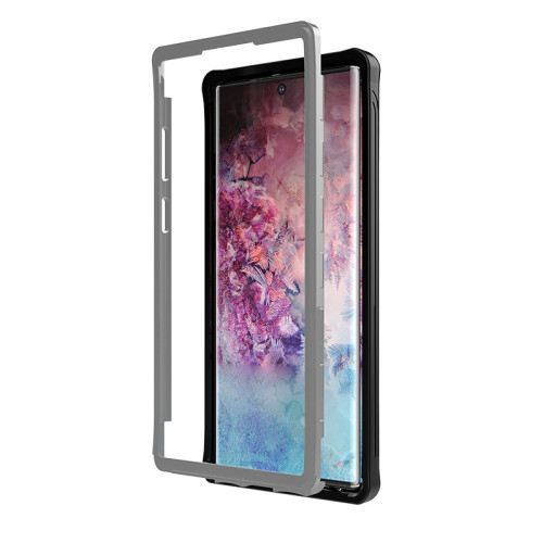 適用於三星S21FE透明殼NOTE10plus戶外運動防摔全包透明三防殼S10