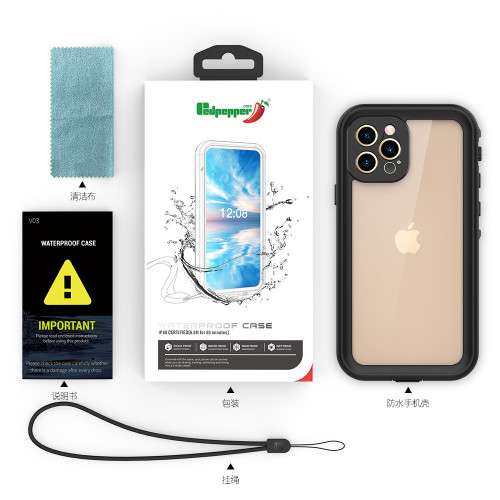 紅辣椒適用蘋果11防水手機殼iPhone11ProMax全包XS/XR防摔保護套