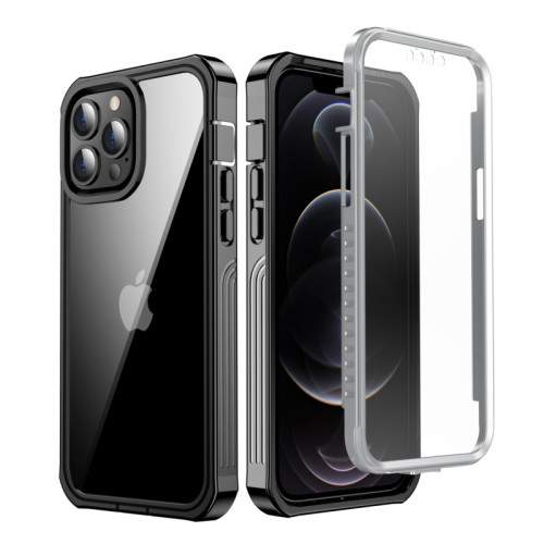 透明三防適用於蘋果13防摔iPhone13promax手機殼12戶外全包保護套