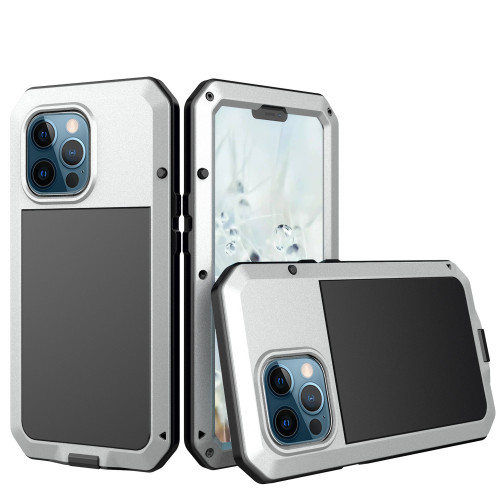 新款適用於iPhone13promax手機殼金屬三防生活防水防摔防震保護套