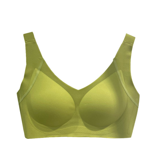 新款無痕內衣女無鋼圈小胸聚攏收副乳防下垂運動文胸bra大碼內衣