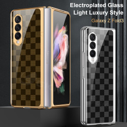 適用於手機保護玻璃 samsung z fold2手機殼三星左右折曡6手機殼