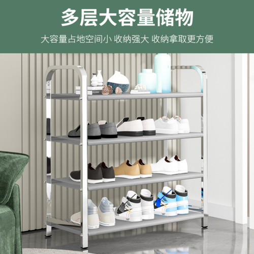 鞋架多層室內經濟型簡易門口鞋櫃收納架大容量宿舍多功能布藝鞋架