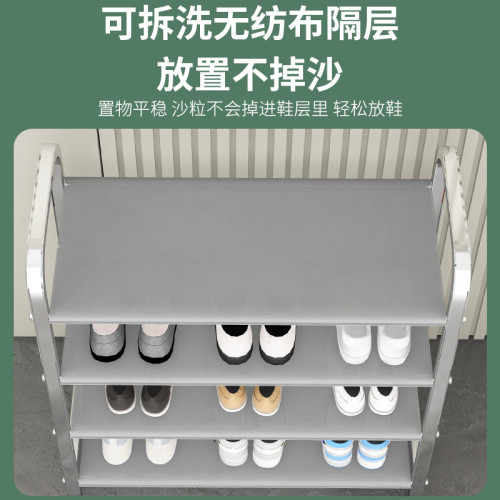 鞋架多層室內經濟型簡易門口鞋櫃收納架大容量宿舍多功能布藝鞋架