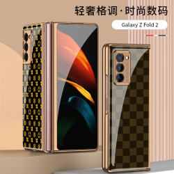 適用新款三星zfold2摺疊螢幕手機殼w21保護套創意三星保護套