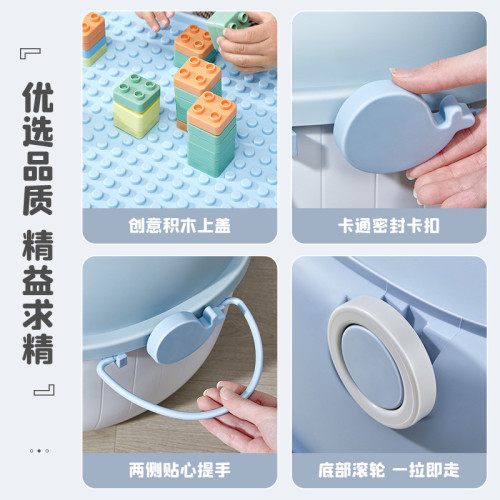友耐兒童玩具收納箱大容量家用收納整理箱客廳寶寶衣服儲物箱塑膠