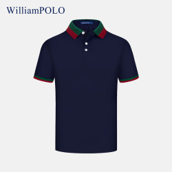 英皇保羅POLO衫短袖男款夏季商務潮牌2022新款運動休閒風男士上衣