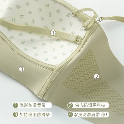 無肩帶內衣女小胸聚攏抹胸式無痕裹胸兩用穿搭防滑無鋼圈文胸舒適