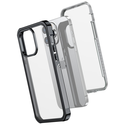 透明三防適用iPhone14蘋果14promax手機殼鋼化玻璃防摔全包保護套