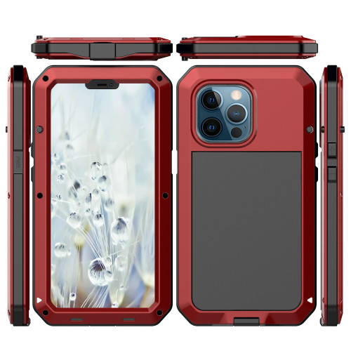 金屬三防適用iPhone14promax手機殼蘋果14生活防水防摔防震保護套