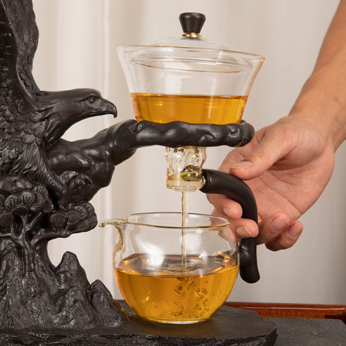 玻璃半全自動茶具套裝組合懶人家用感應泡茶壺沖泡茶神器功夫茶杯
