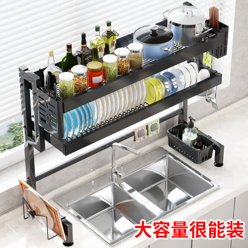 廚房水槽置物架家用台面碗碟收納架洗碗架水池放碗筷碗碟瀝水架子