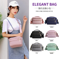 簡約女包通勤大容量多隔層逛街中年女零錢包日常百搭休閒女斜後後背包