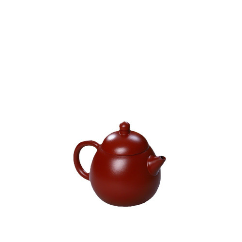 大紅袍龍蛋紫砂壺茶壺功夫茶具小容量宜興雕刻手工手繪