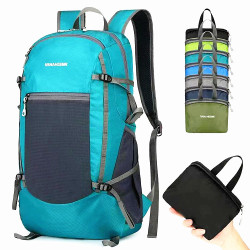 新款折曡包多功能戶外輕便登山包折曡雙肩包旅行防潑水日後背包