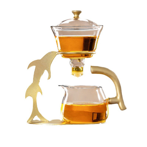 玻璃茶具套裝家用懶人網紅泡茶神器功夫茶杯辦公室泡茶壺沖茶器
