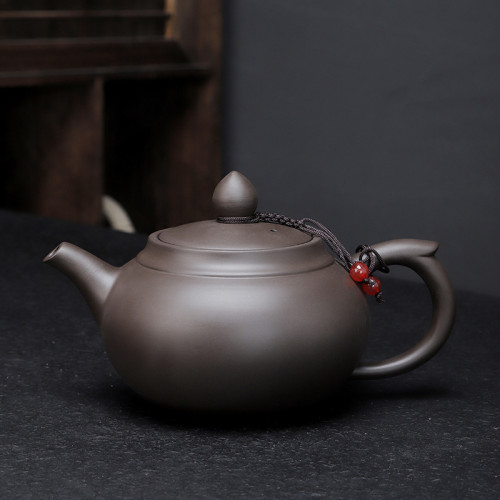 紫砂茶壺家用大容量貔貅壺半手工泡茶壺功夫茶具單壺陶瓷特大號壺