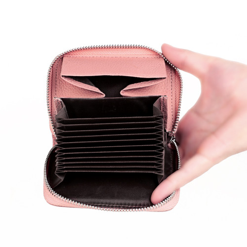 日本款卡包真皮零錢包頭層牛皮時尚潮流日式錢包新品