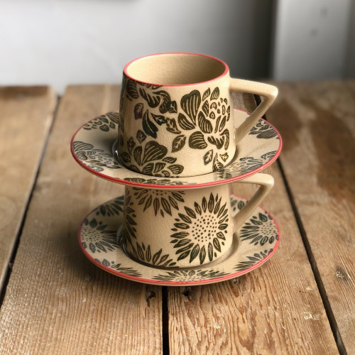 創意冰裂紋陶瓷杯花朵高顔值馬克杯輕奢家用辦公咖啡杯早餐牛奶杯 創意冰裂紋陶瓷杯花朵高顔值馬克杯輕奢家用辦公咖啡杯早餐牛奶杯