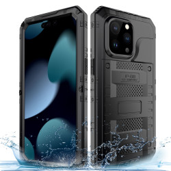 適用蘋果15戰狼系列4防手機殼iPhone15ProMax戶外運動金屬保護套