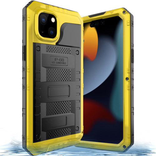 適用蘋果15戰狼系列4防手機殼iPhone15ProMax戶外運動金屬保護套