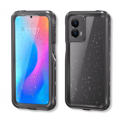 紅辣椒適用摩托羅拉防水手機殼MOTO G 5G 2024/2025戶外運動潛水