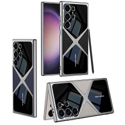 適用於S23u手機殼三星S23ultra電鍍超音速防摔手機殼保護套