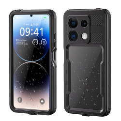 紅辣椒防水手機殼適用紅米Redminote13全包戶外13Pro防摔5G保護套