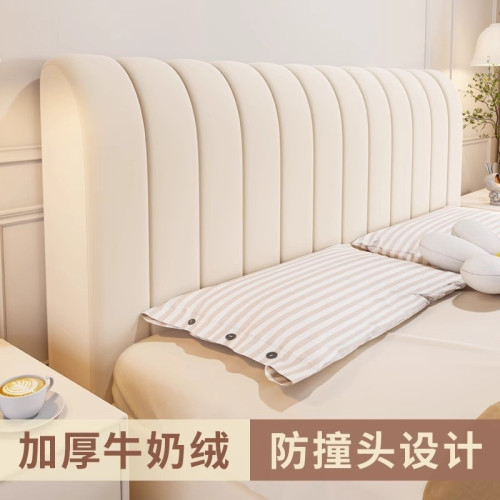 布靠背軟包全包萬能通用棉罩加厚高級感遮醜神器新款床頭套罩