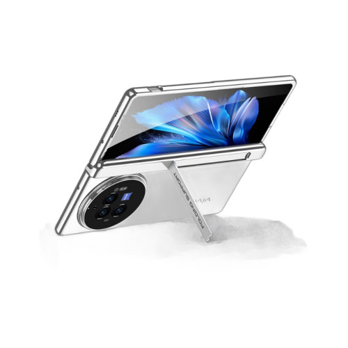 適用VIVOXFold3手機殼 XFold3Pro全包保護套 鉸鏈殼膜電鍍保護殼
