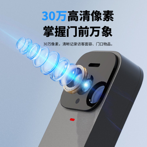 新款X7智能可視門鈴家用帶顯示屏無線對講高清影片監控爆品