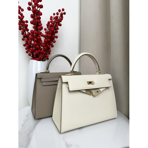 手提包女高級感氣質手掌紋凱麗包 2025新款斜後後背包潮單肩真皮女包