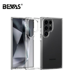 BEVAS適用三星S25Ultra手機殼S25新款高透明保護殼S24+磁吸外殼套