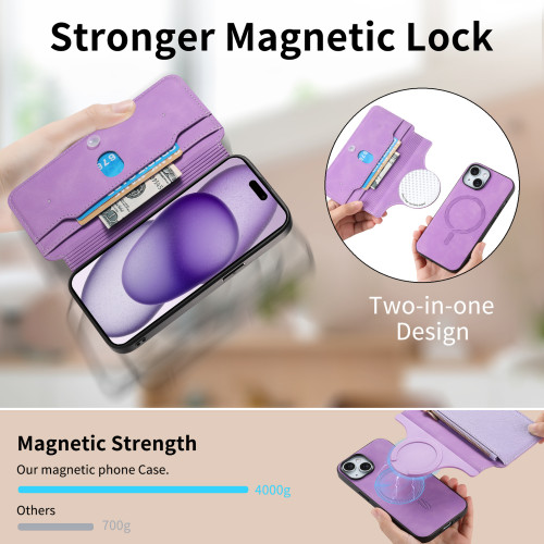 適用蘋果16磁吸面蓋magsafe保護套吸盤吸附iPhone15翻蓋14p手機殼