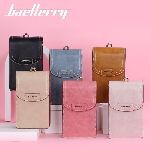 baellerry新款斜後背包女士韓版休閒百搭大容量高級感斜背手機包女