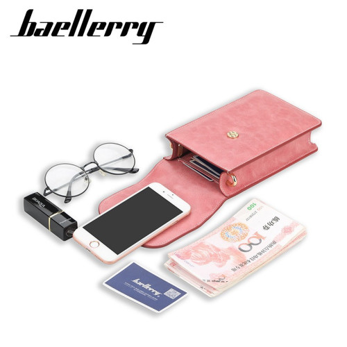 baellerry新款斜後背包女士韓版休閒百搭大容量高級感斜背手機包女