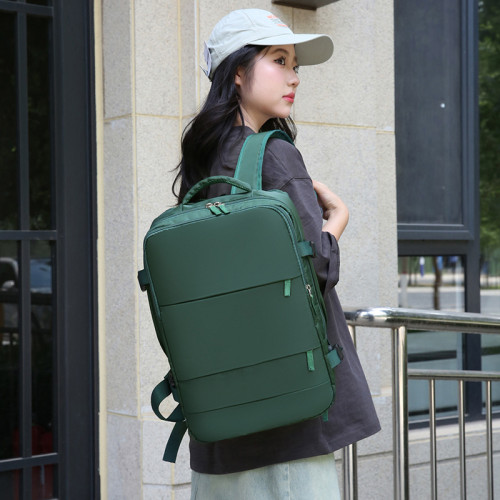 女士雙肩包大容量旅行包多功能行李後背包出差電腦包