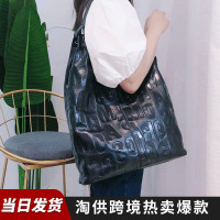 托特包真皮女包新款大容量大包高級感頭層牛皮通勤腋下單肩包