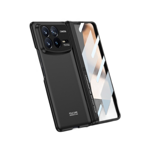 適用於小米MixFold4手機殼 小米Fold4噴油磁吸鉸鏈殼膜一體保護套