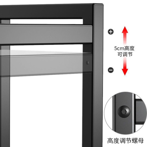 廚房微波爐置物架多功能家用台面烤箱支架可伸縮電飯鍋煲收納架子