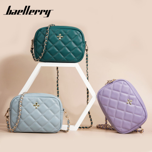 新款baellerry女士錢包簡約迷你斜後背包潮流百搭高級感單肩包