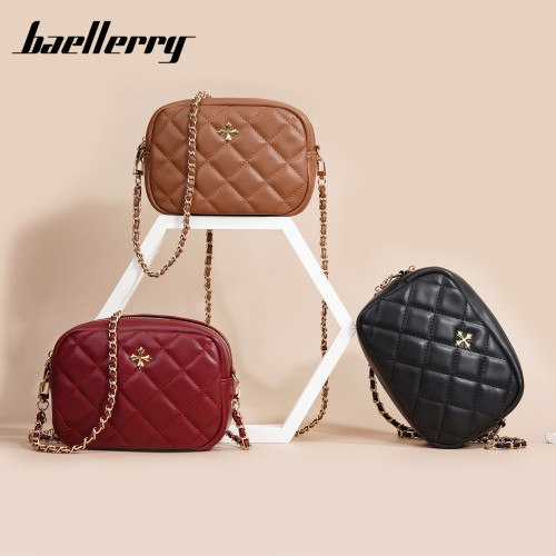 新款baellerry女士錢包簡約迷你斜後背包潮流百搭高級感單肩包