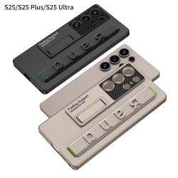 適用三星S25 Ultra手機殼腕帶帶支架手機保護殼s25plus防摔殼