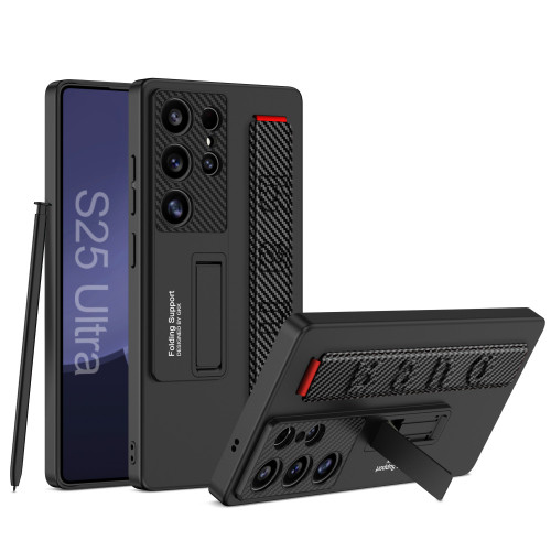 適用三星S25 Ultra手機殼腕帶帶支架手機保護殼s25plus防摔殼