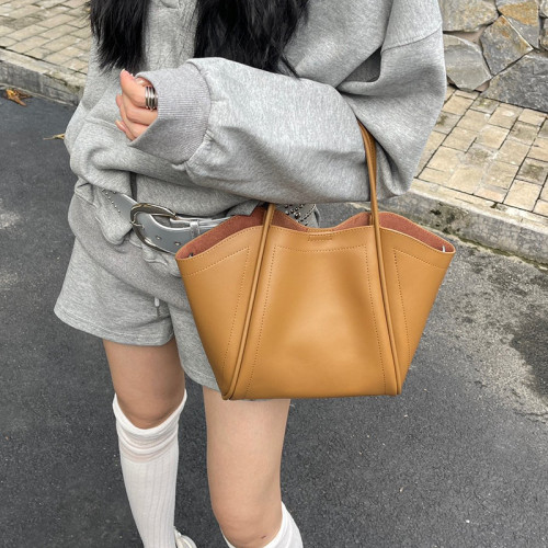 2025包包秋冬高級感小衆真皮翅膀包通勤單肩斜背女包大容量手提包