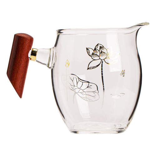 公道杯玻璃功夫茶具分茶器帶茶濾泡茶杯高級公杯茶海茶漏套裝日式 公道杯玻璃功夫茶具分茶器帶茶濾泡茶杯高級公杯茶海茶漏套裝日式