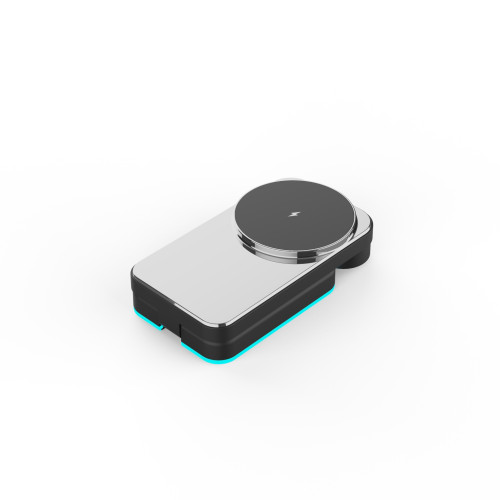新品磁吸三合一折曡無線充電器  多功能小巧手機支架無線充電器