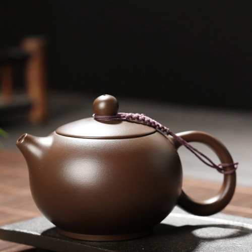 宜興紫砂茶壺大容量單壺大號泡茶壺球孔功夫茶具套裝家用西施壺