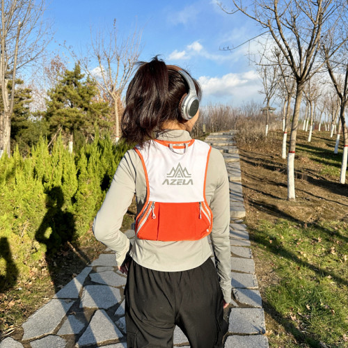 阿澤拉迷你馬甲健身雙肩水袋包套餐登山包運動騎行徒步長跑收納包